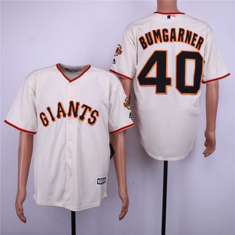 Giants 40 Madison Bumgarner Cream Cool Base Jersey Dzhi,We sell and wholesale Giants 40 Madison Bumgarner Cream Cool Base Jersey Dzhi on line form chian!
